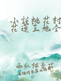 小说桃花村里桃花运王旭全文免费阅读