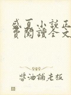 盛夏小说正版免费阅读全文无弹窗