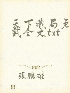 天下藏局免费下载全文txt