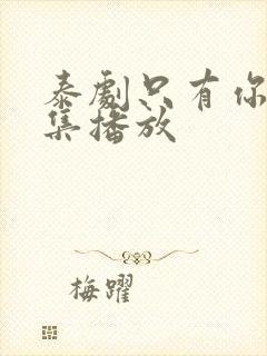 泰剧只有你第7集播放