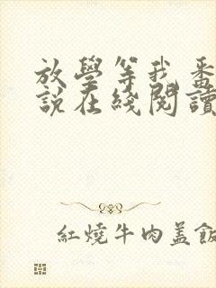 放学等我番外小说在线阅读
