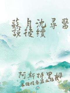 苏月沈寻医生小说后续