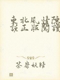 东北风情陈姐小说正版阅读