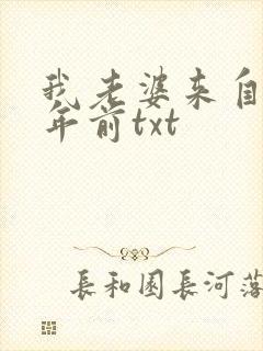我老婆来自一千年前txt