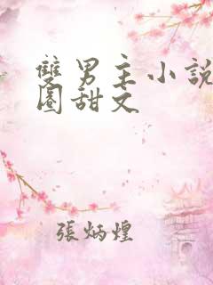 双男主小说娱乐圈甜文