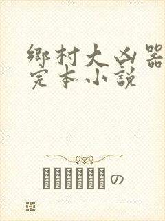 乡村大凶器免费完本小说