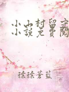 小山村留守女人小说免费阅读