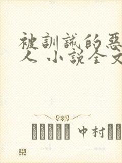 被训诫的恶劣美人 小说全文阅读