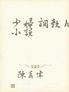 少妇 调教 h小说