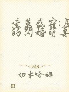 亿万盛宠:厉少的闪婚萌妻