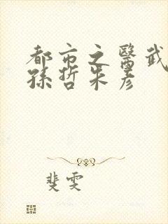 都市之医武风流孙哲朱彦