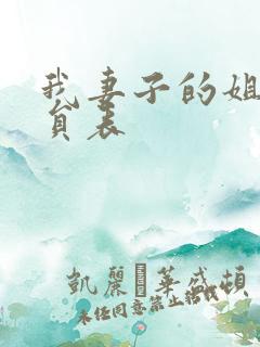 我妻子的姐姐演员表