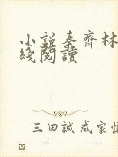 小说秦齐林洁在线阅读
