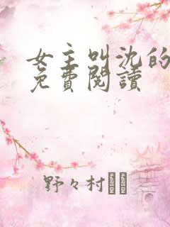 女主叫沈的小说免费阅读