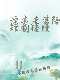 漂亮老婆陪过年短剧后续