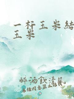 一杆玉米结几个玉米