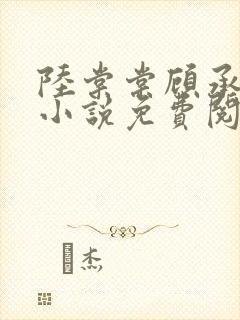 陆棠棠顾承风的小说免费阅读
