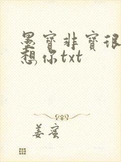 墨宝非宝很想很想你txt