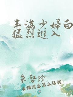 丰满少妇白洁被猛烈进入