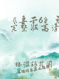 《妻子6》免费完整版高清韩剧八级