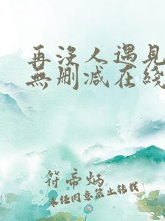 再没人遇见全文无删减在线阅读