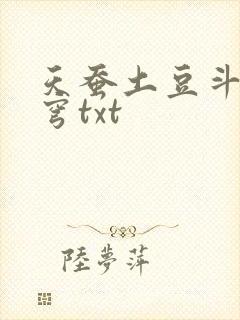 天蚕土豆斗破苍穹txt