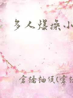 多人爆操小说
