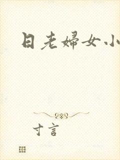 日老妇女小说