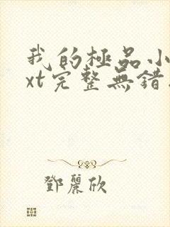我的极品小姨txt完整无错版