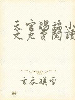 天官赐福小说全文免费阅读无删减