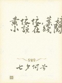 黄依依,叶婷婷小说在线阅读