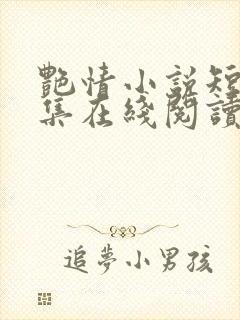 艳情小说短篇合集在线阅读