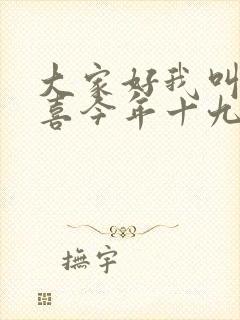 大家好我叫林小喜今年十九岁小说免费阅读2