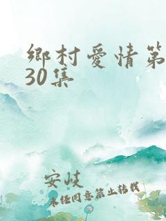乡村爱情第一部30集