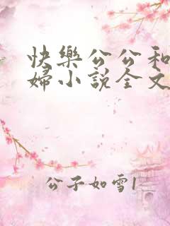 快乐公公和三媳妇小说全文阅读