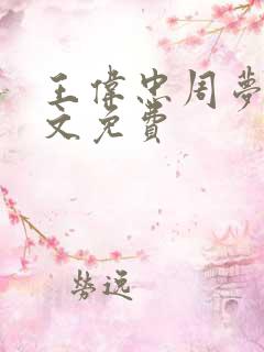王伟忠周梦莹全文免费