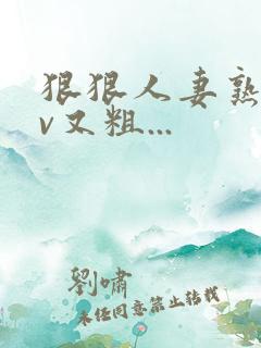 狠狠人妻熟妇av又粗...