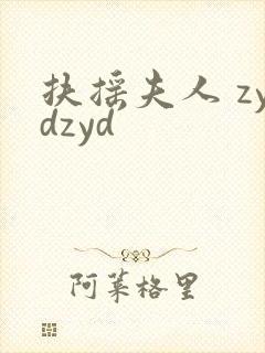 扶摇夫人 zydzyd