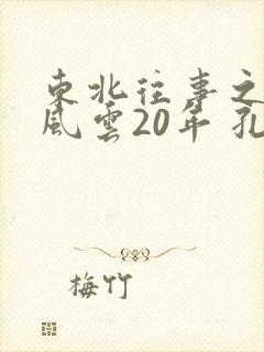东北往事之黑道风云20年 孔二狗
