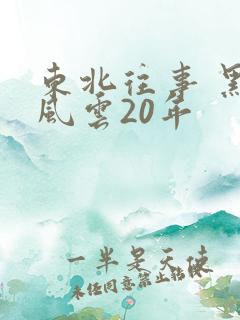 东北往事 黑道风云20年