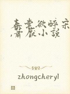 春棠欲醉宋棠宁,萧厌小说