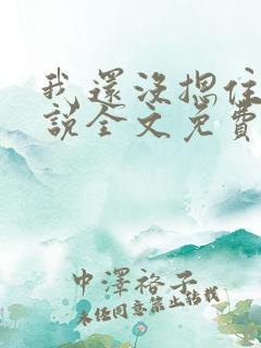 我还没摁住她小说全文免费阅读无弹窗
