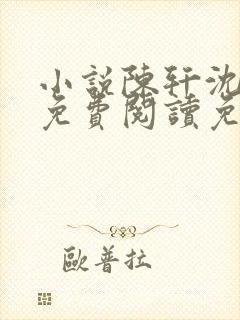 小说陈轩沈冰岚免费阅读免费