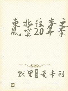 东北往事之黑道风云20年李武