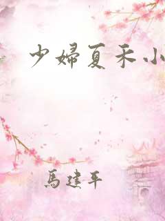 少妇夏禾小说