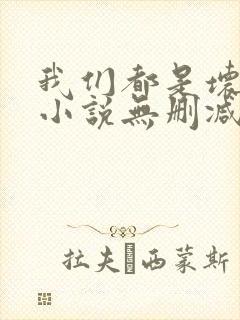 我们都是坏孩子小说无删减正版在线阅读