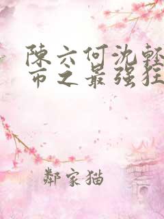 陈六何沈轻舞都市之最强狂兵