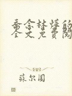 乔念林烨的小说全文免费阅读最新章节