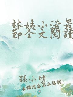 林姨小浩最新章节全文阅读