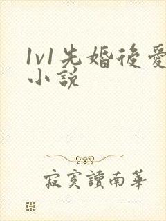 1v1先婚后爱小说
